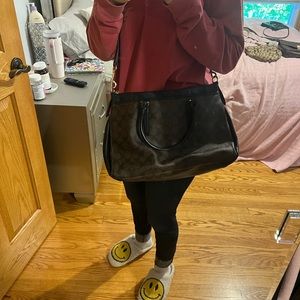 Authentic coach purse large